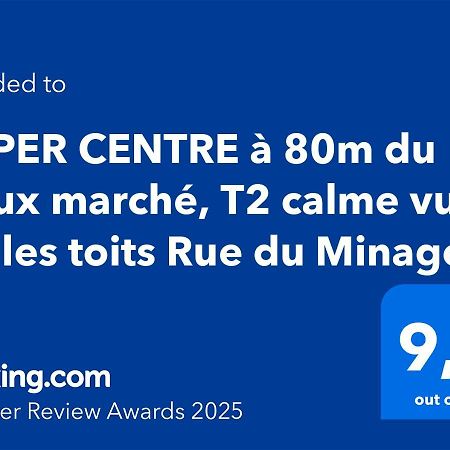 Hyper Centre A 80M Du Vieux Marche, T2 Calme Vue Sur Les Toits Rue Du Minage Lejlighed La Rochelle  Eksteriør billede